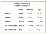 Kentucky Quilter Cloth Tote Bag