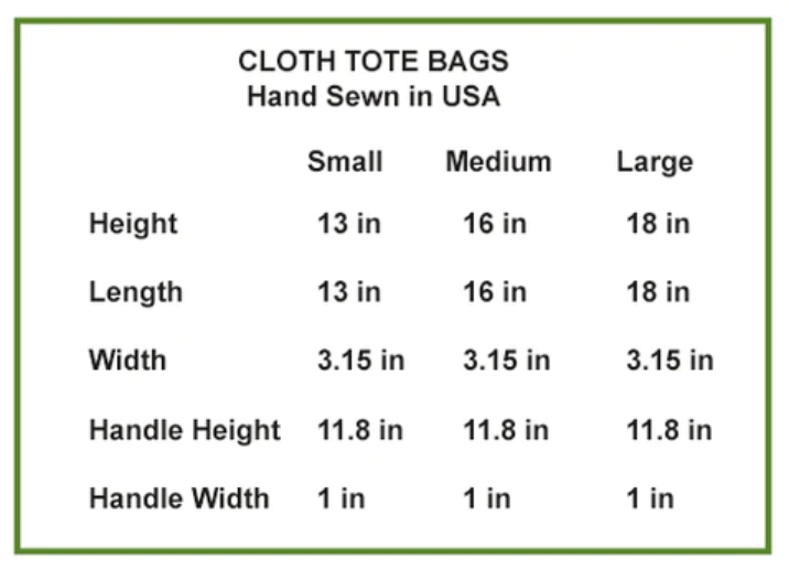 North Dakota Knitter Cloth Tote Bag