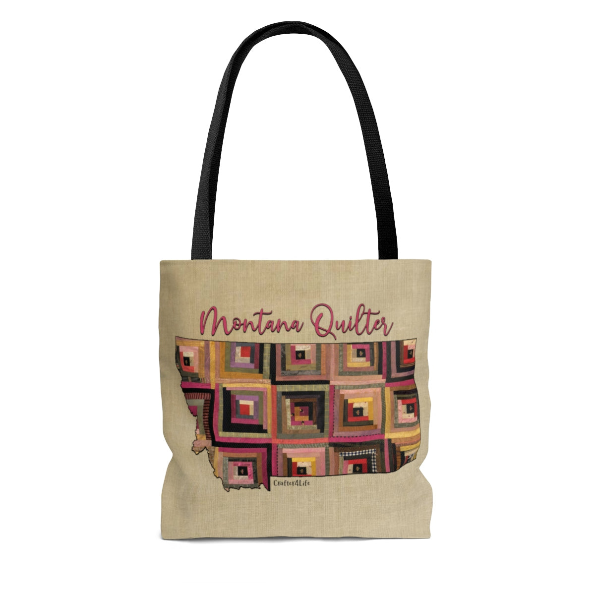 Montana Quilter Cloth Tote Bag