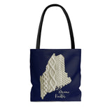 Maine Knitter Cloth Tote Bag