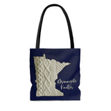 Minnesota Knitter Cloth Tote Bag