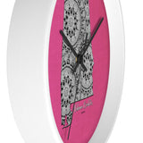 Alabama Crocheter Wall clock