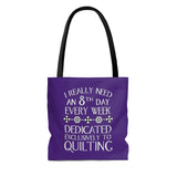 8th Day Quilting - Tote Bag