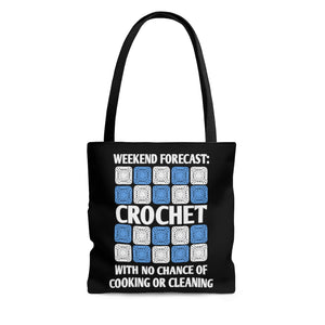 Weekend Forecast Crochet - Tote Bag
