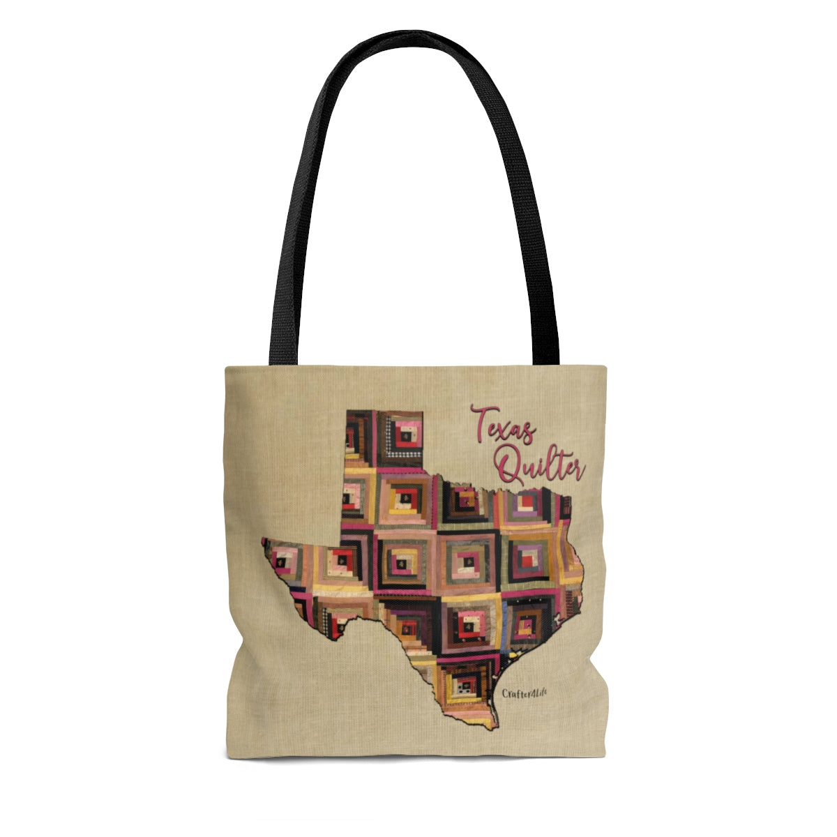 Texas Quilter Cloth Tote Bag