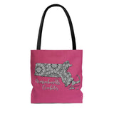 Massachusetts Crocheter Cloth Tote Bag