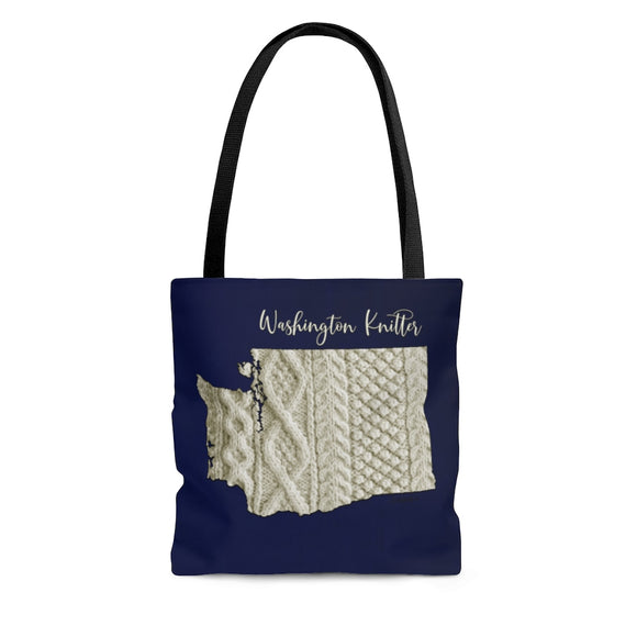 Washington Knitter Cloth Tote Bag