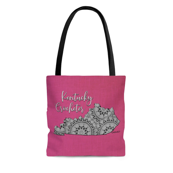 Kentucky Crocheter Cloth Tote Bag